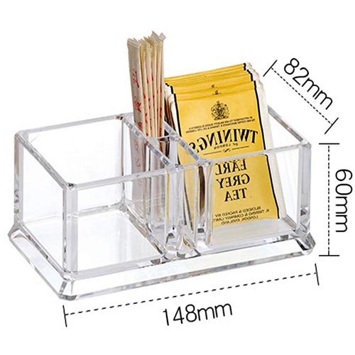 acrylic tea bag holder